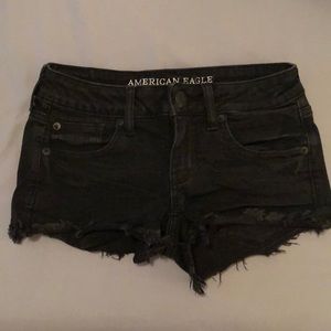 American Eagle Super Low Shortie Shorts